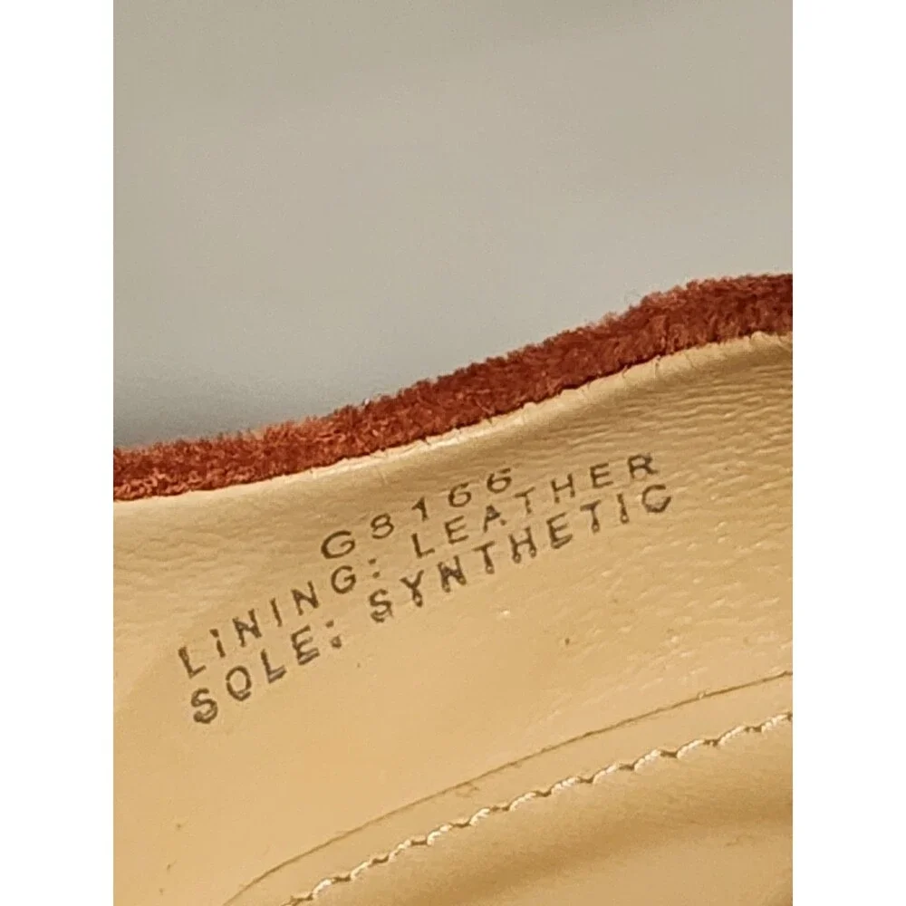 J.Crew Elsie Velvet Ankle-Wrap Pumps Rusted Red Size 6.5 W/Dust Bag & Box - Picture 13 of 13